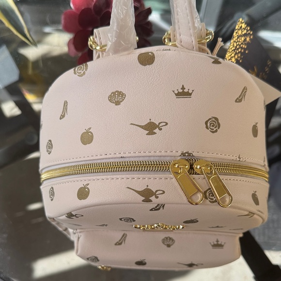 NWT Disney Princess Backpack with Gold Details - Picture 3 of 7
